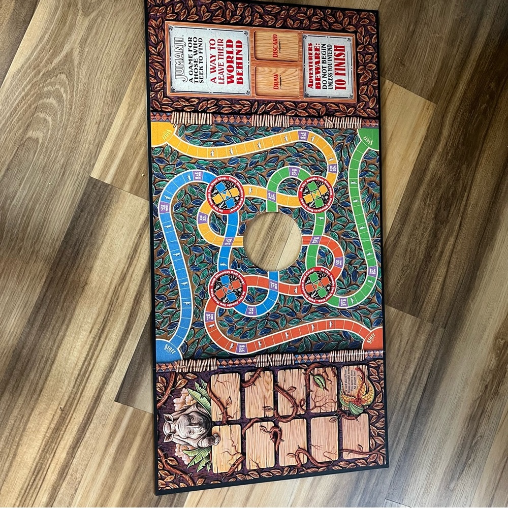 Vintage 1995 Jumanji Board Game - Picture 10 of 13